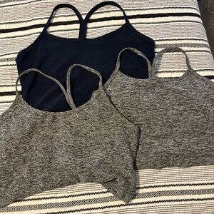 Beyond Yoga Spacedye Slim Racerback Cropped Tank (set of 3)